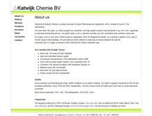 Tablet Screenshot of katwijk-chemie.nl